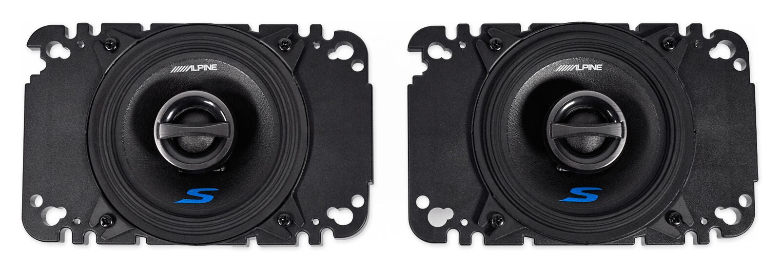 Alpine S-S40 280W Max 4" Type S Series 2-Way Coaxial Car Speakers