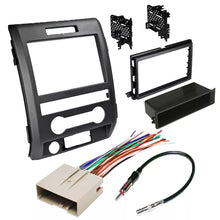 Load image into Gallery viewer, Single-Double DIN Radio Car Stereo Dash Install Kit Fit 2009-2014 Ford F-150