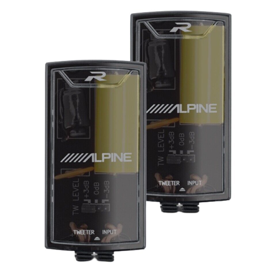 Alpine R-Series R2-S65C  6.5" Component & R2-S65 6.5" Car Audio Speaker
