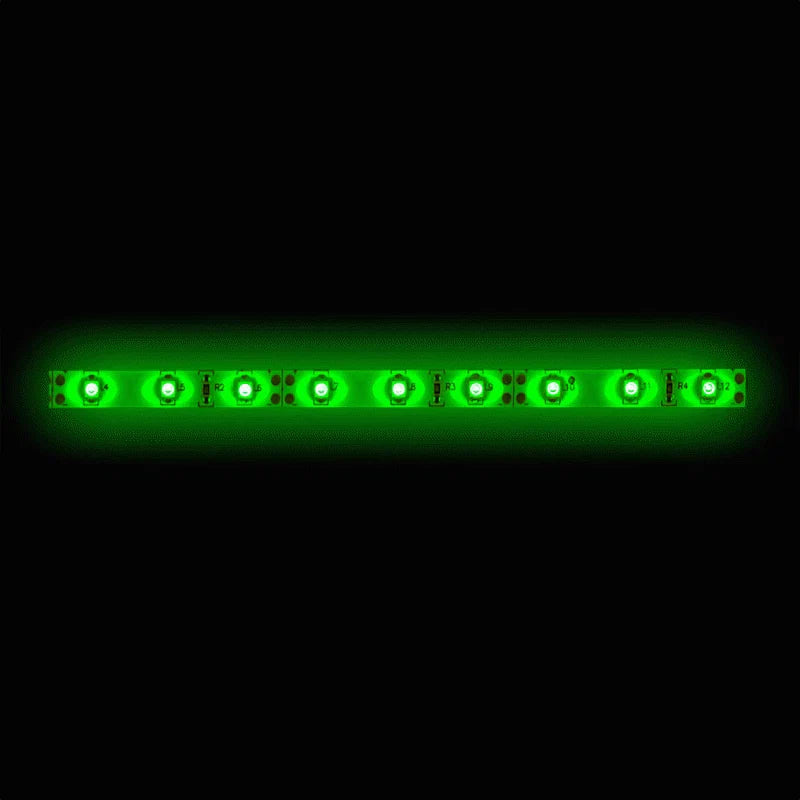 Heise HE-G135 3528 Green Light Strip - 1 Meter, 60 LED, Bulk