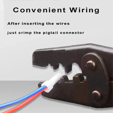 Load image into Gallery viewer, Absolute USA CC2218 Crimp Cap Nylon Connector 22/18 Gauge (100-Pack)
