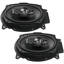 Load image into Gallery viewer, 2 Pairs Pioneer TS-A6970F 600W Max, 100W RMS 6" x 9" A-Series 5-Way Coaxial Car Speakers