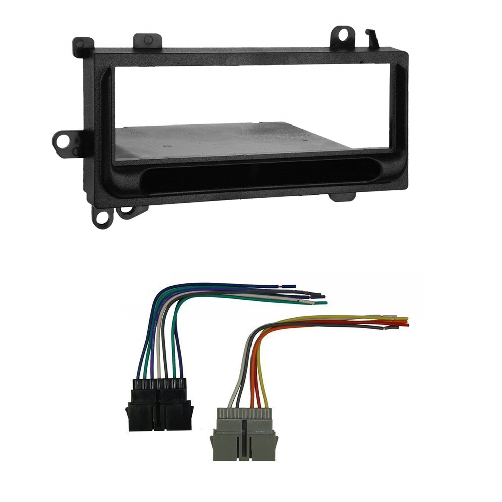 Alpine UTE-73BT Single-DIN Car Stereo for 1994-2001 Dodge Ram & KIT10 AMP Kit