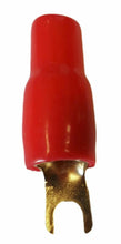 Load image into Gallery viewer, Install Bay US410 Barrier Spade Terminal 4 Gauge #10 Nickel 5 Red 5 Blk