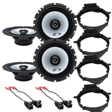 Load image into Gallery viewer, Alpine SXE 1726S 2 Way 6.5" 2006-13 GM CAR Truck Front &amp; Rear Door Speakers &amp; Install Kits