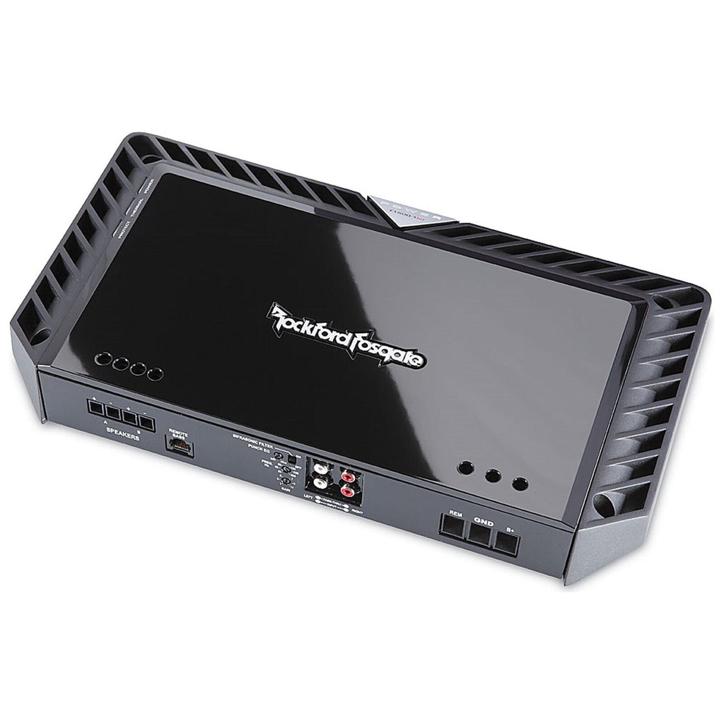 Rockford Fosgate T1500-1bdcp 1500 watts RMS x 1 at 2 ohms + Install Kit