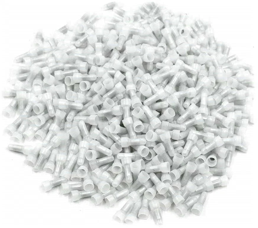 Quality Electrical Seamless Crimp Caps Nylon Connector 16-22 Gauge 200 Pcs Crimp Cap Nylon Connector