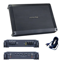 Load image into Gallery viewer, Alpine BBX-T600 600W Max 2-ohm 2 Channel Class A/B Amplifier + Absolute RCA17 17' RCA