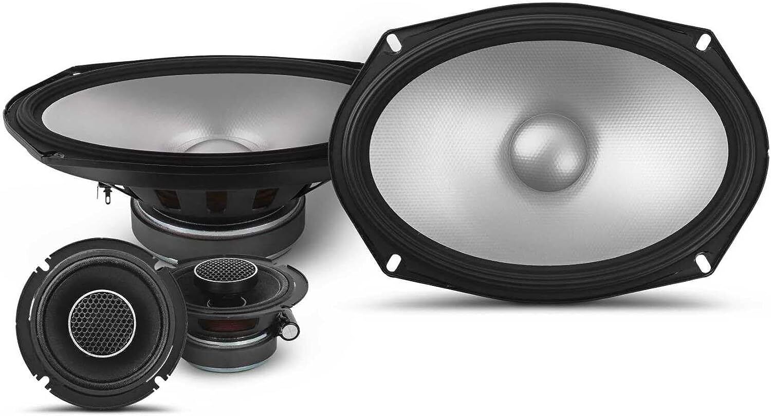 Alpine S2-S69C 6x9" Component Car Audio Speaker System & KIT10 AMP Kit