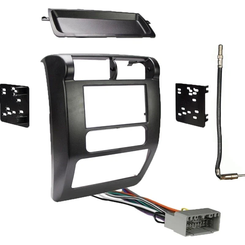 Metra 95-6541 Double DIN Dash Kit 2003-2006 Jeep Wrangler Bundle