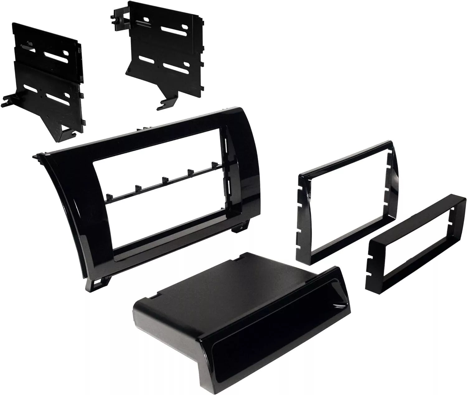 Fit 2007-2013 Toyota Tundra Sequoia Single DIN or Double DIN Dash install Kit