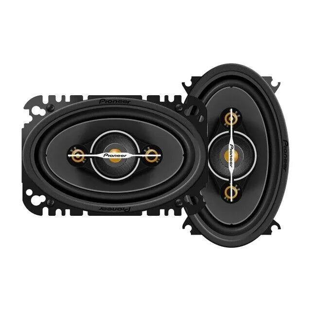 Pioneer TS-A4671F 420W 4x6" A-Series 4-way 4-ohm Coaxial Car Speakers