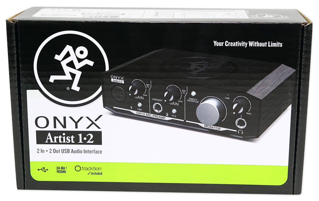Mackie Onyx Artist 1·2 USB Audio/MIDI Interface