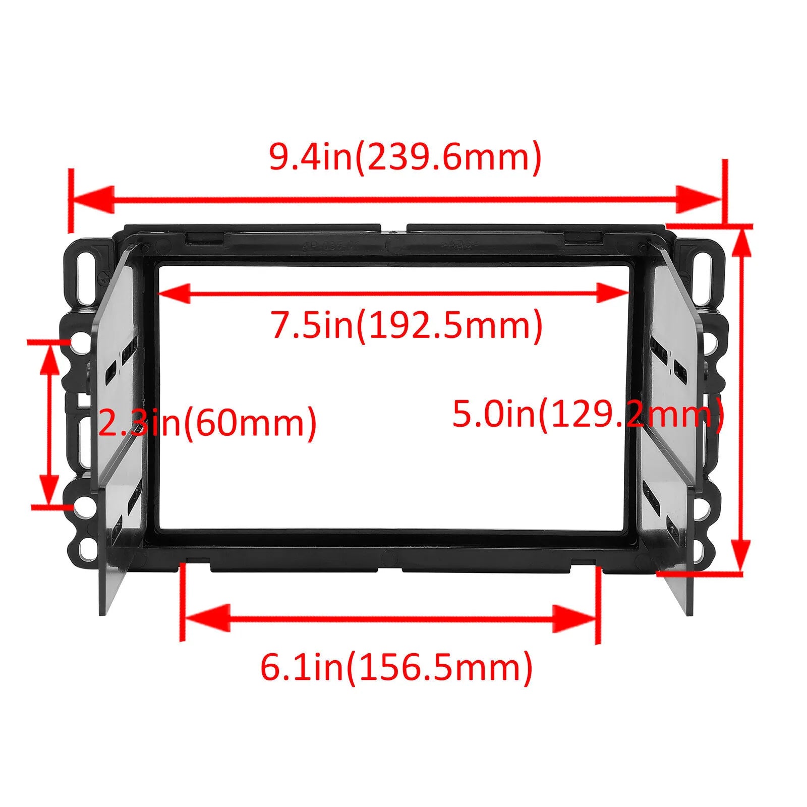 Compatible Fit Chevy Suburban 2007-2013 Double DIN Dash Kit GMOS-LAN-01 Non-Amplified Harness Antenna Adapter