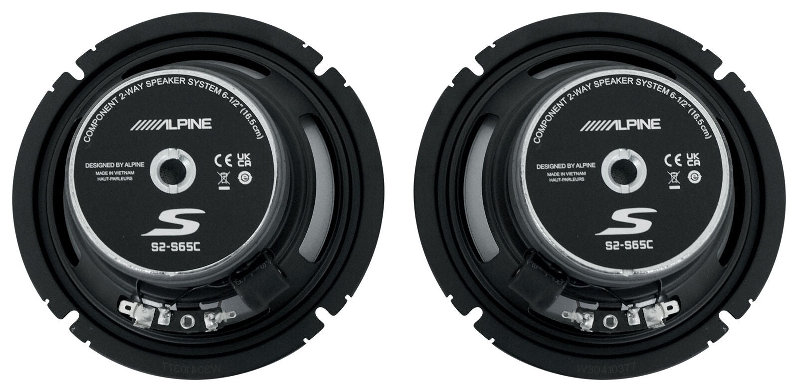 Alpine S2-S65C - Next-Generation S-Series 6.5" Component Speaker Set