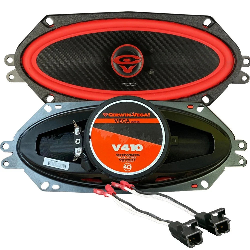 V410 4x10" Overhead Speakers Harness Fit 1995-UP Tahoe Yukon Suburban