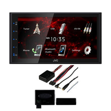 Load image into Gallery viewer, JVC KW-M180BT 6.8" Media Player USB Mirroring For Android Bluetooth AXXESS ASWC1 Steering Wheel Interface