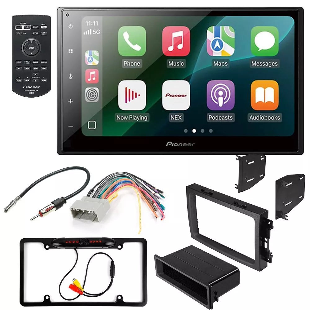 Pioneer DMH-1800NEX 6.8" Double DIN Multimedia Receiver + Kit Fit 06-08 Dodge RAM 1500