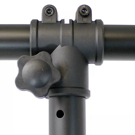 AT Universal Round 3 Ft Lighting Cross Bar For Tripod Speaker Light Stands Lighting Tree Crossbar