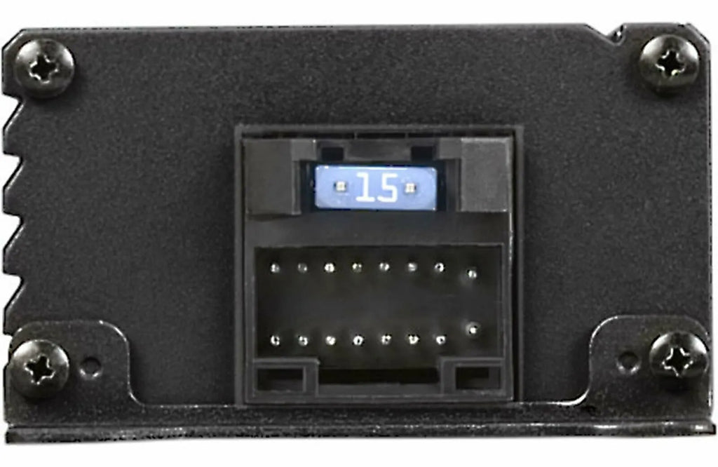 Alpine KTP-445A Power Pack Head Unit Amplifier and Backup Camera Bundle. 4-Channel Compact Amp Increases Alpine Head Unit Power up to 150 Percent - 90 Watts x 4 Channels, fits iLX-W650 and Others.