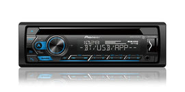 Pioneer DEH-S4220BT 1-DIN Bluetooth Car Stereo CD Player & 2 Pioneer 6.5
