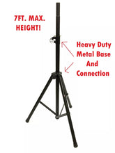 Load image into Gallery viewer, 2 MR DJ Universal Chrome T-Adapter Triangle/Square T-Adapter Triangle or Square Truss Adapter Bracket Tripod Crank Light Stand Bar