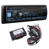 Alpine UTE-63BT Bluetooth Digital Media Receiver + PAC SWI-CP2 Steering Wheel Control Interface