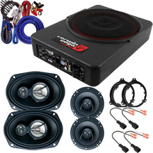 Load image into Gallery viewer, Cerwin Vega 6.5 &amp; 6x9" Speakers &amp; 10" Powered Subwoofer Fit 2004-15 Nissan Titan
