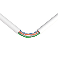 Load image into Gallery viewer, Patron 250' Cat6 Ethernet White Bulk Network Cable 23AWG 600Mhz UL Bare Solid Copper Wire UTP 250' White