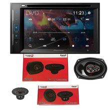 Load image into Gallery viewer, Pioneer AVH-241EX Double DIN DVD + Cerwin Vega H7653 6.5" and H7693 6x9"