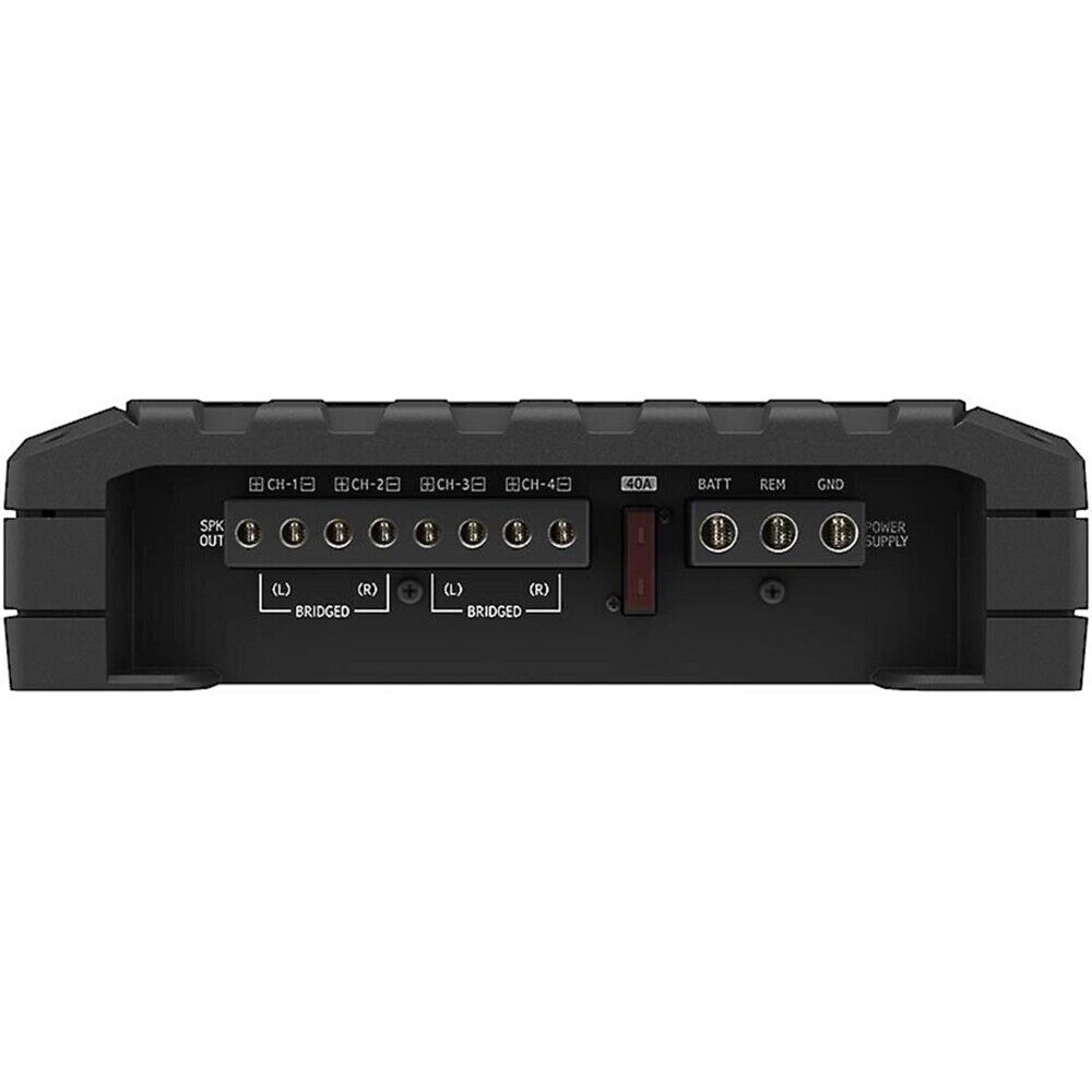 Alpine S2-A36F 600W 4CH Amplifier & 2 S2-S65 6.5" Speakers & KIT10 AMP Kit