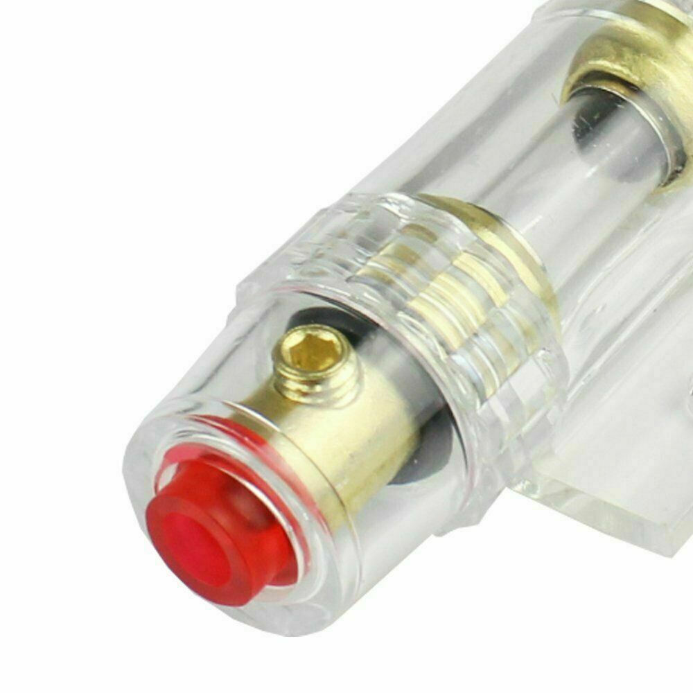 10 MK Audio In-Line AGU Fuse Holder 4/8/10 Gauge AWG In/Out AGH4 4,8.10G