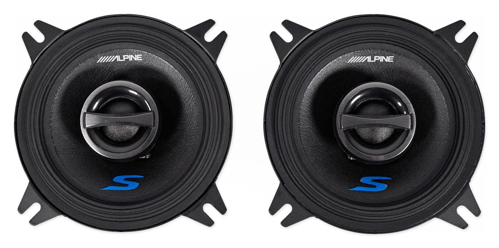 Alpine S-S40 280W Max 4" Type S Series 2-Way Coaxial Car Speakers