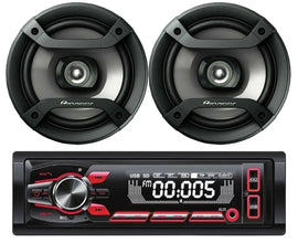 Cerwin Vega CV15BT AM/FM Bluetooth + 2 Pioneer TS-F1634R 6.5