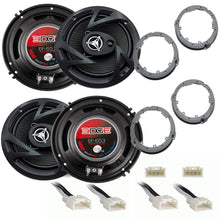 Load image into Gallery viewer, 2 Pair 400 Watts 6.5" EF.653 Front/Rear coaxial Speakers for 2013-UP Ford Vehicles