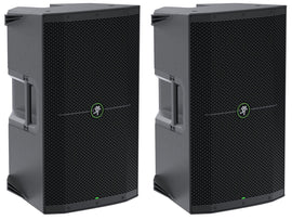 Mackie THUMP212 12” 1400W Powered Loudspeaker System Pair + XLR DJ Cables