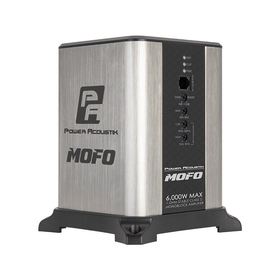 Power Acoustik MOFO1-6KD 6000 Watts MOFO Series Monoblock Class D Car Amplifier