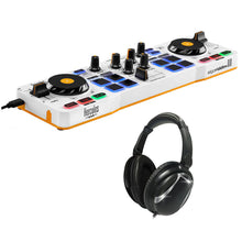Load image into Gallery viewer, Hercules DJControl Mix Bluetooth Wireless DJ Controller Bundle with Headphone