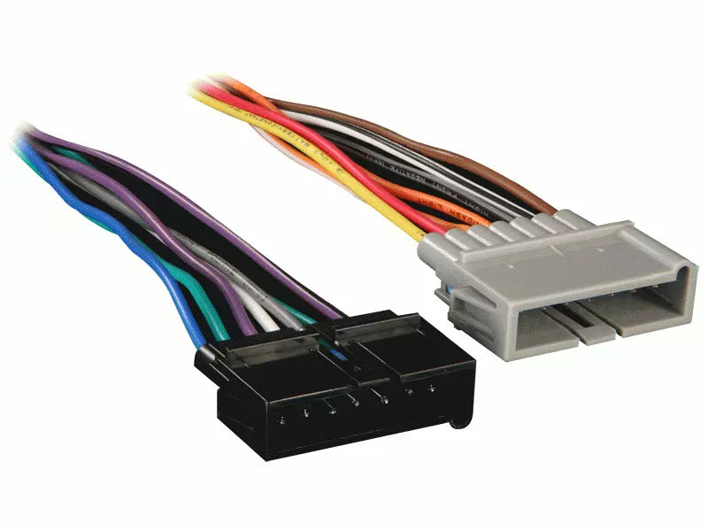 Absolute USA H634-1817 Radio Wiring Harness for Chrysler/Dodge Plymouth 1984-2002 Power 4 Speaker (70-1817, CWH-634)