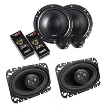 Load image into Gallery viewer, Cerwin Vega XED650C 61/2" component &amp; XED46 4X6" Coaxial Car/truck speakers