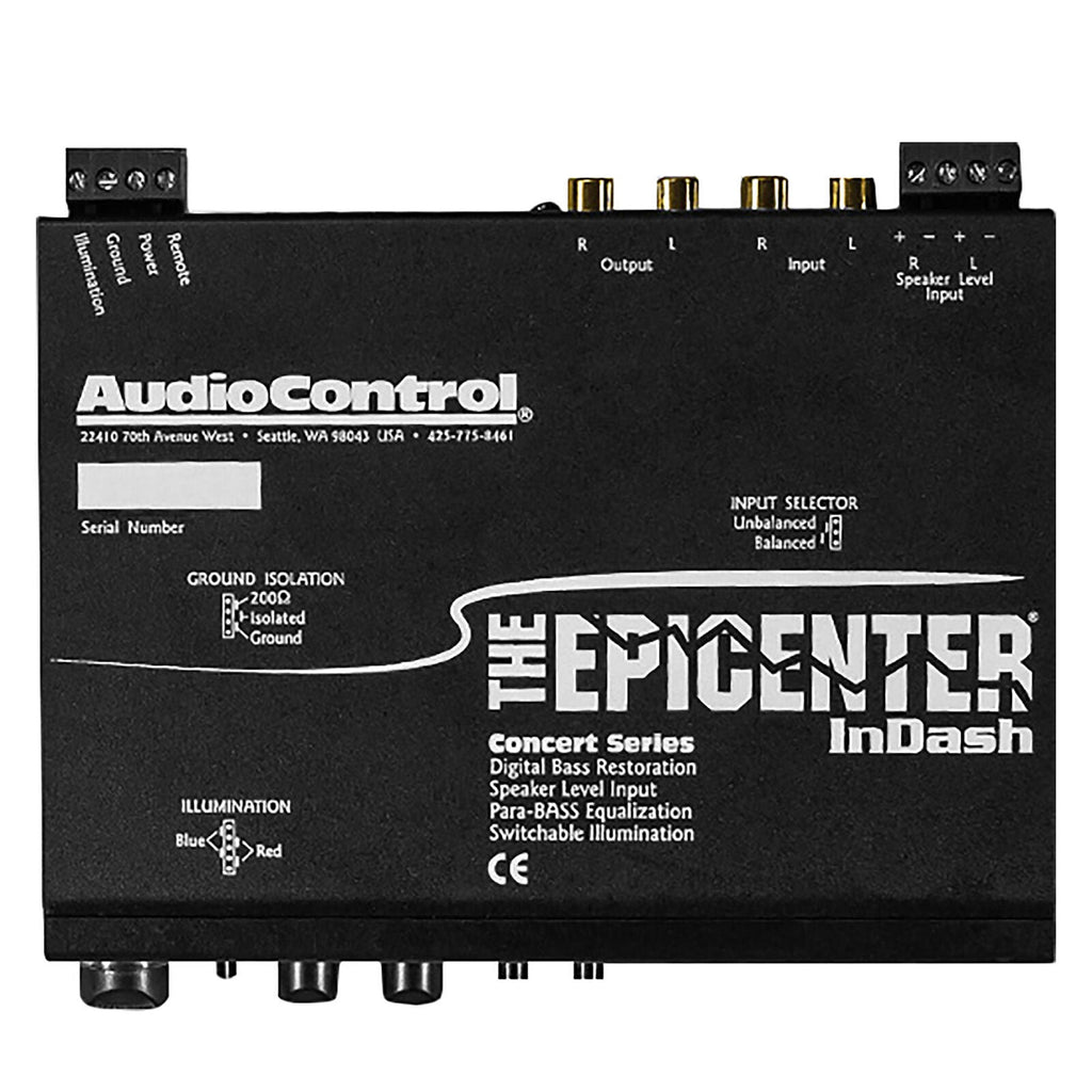 Audio Control The Epicenter InDash In-Dash Bass Maximizer and Restoration Processor
