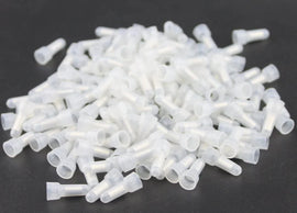 Absolute USA CC2218 Crimp Cap Nylon Connector 22/18 Gauge (100-Pack)