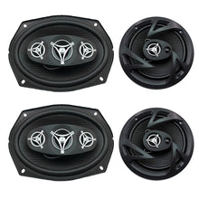 Load image into Gallery viewer, EF-694 6"x9" Front &amp; EF-653 6.5" Rear Door Speakers Fit 2015-2024 Ford F-150