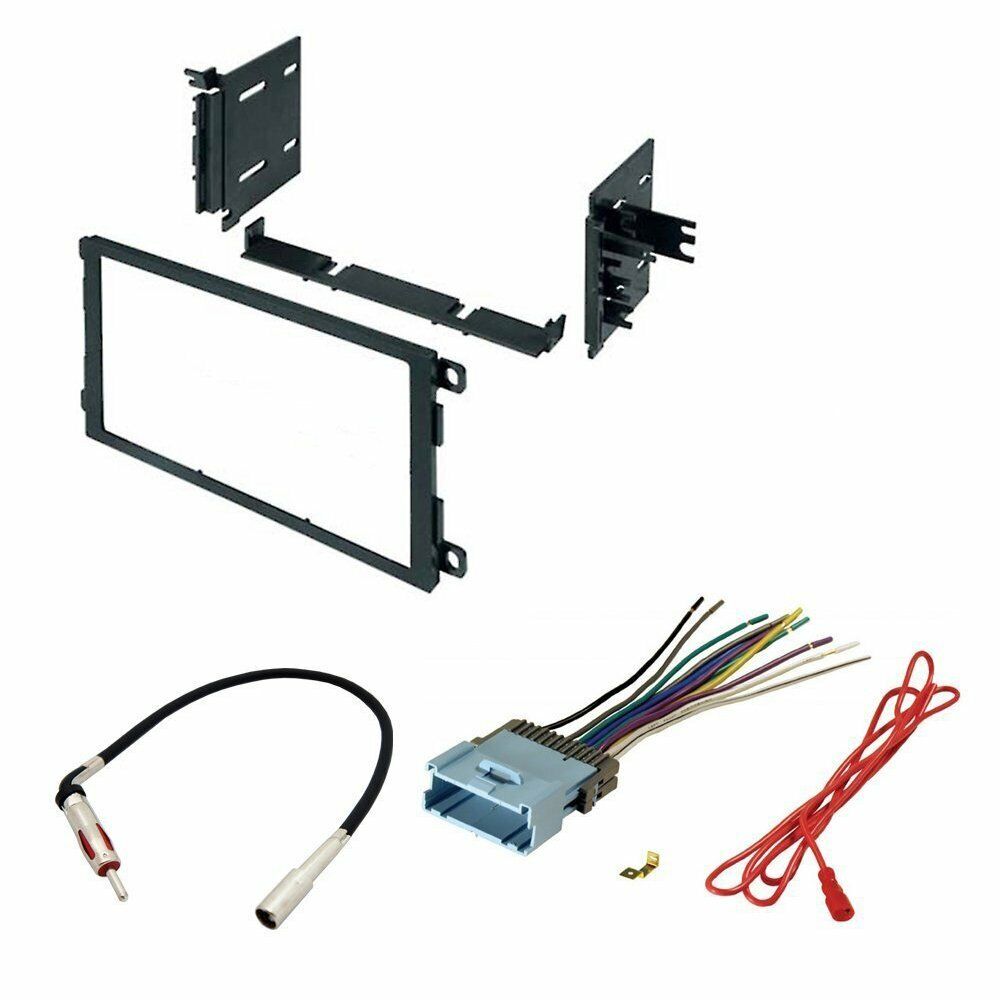 Compatible with Select 2000-13 GM Vehicles Double DIN Complete Basic Installation Solution for Installing an Aftermarket Stereo