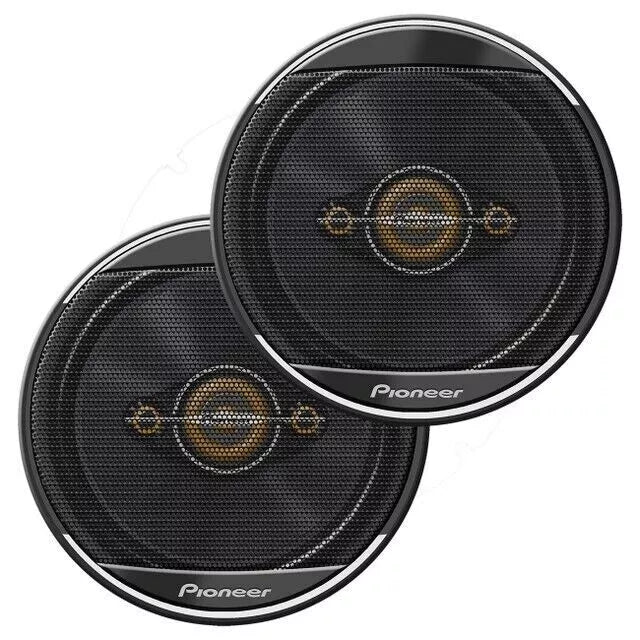 2 Pioneer TS-A1681F 350W MAX 6.5" 4-WAY CAR AUDIO COAXIAL SPEAKERS