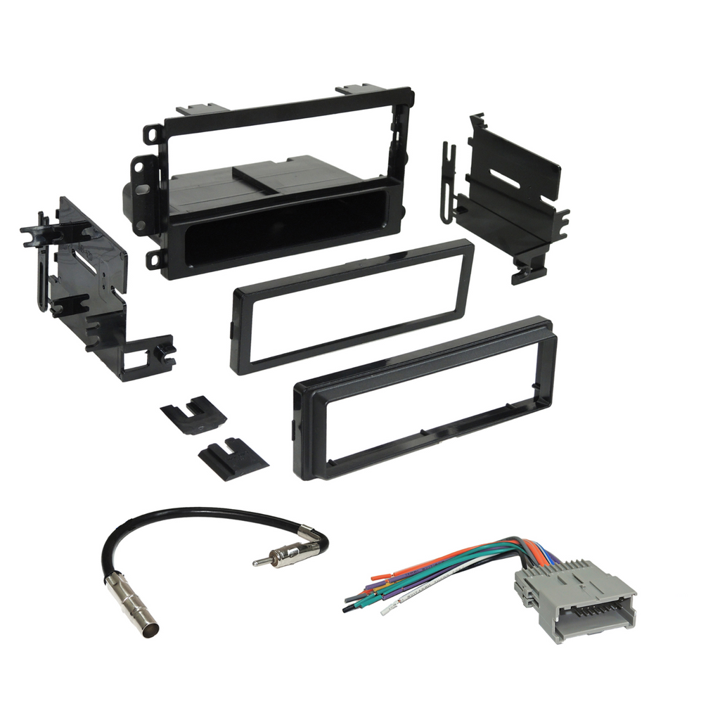 Dash Kit Harness Antenna Car Radio Stereo Fit GM GMC Chevy Cadillac Pontiac