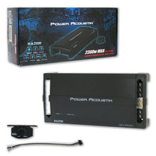 Load image into Gallery viewer, Power Acoustik RZ1-2300D RAZOR Series Monoblock Amplifier + 8 Gauge AMP Kit