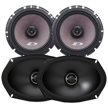 Load image into Gallery viewer, Alpine SXE1726S 6.5" &amp; S-S69 6x9" Car Audio Coaxial Speakers