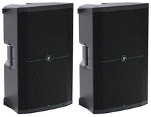 Load image into Gallery viewer, Pair of Mackie Thump215 15" 1400 Watt Powered Active DJ PA Speakers + Rolling Bag