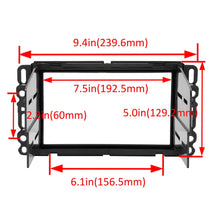 Load image into Gallery viewer, Double Din Radio Dash Kit Wire Harness Antenna Adapter Combo Fit Buick Chevrolet GMC Pontiac Saturn Fit 2007-2014